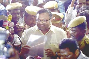 Karti arrest is vendetta, diversionary tactic: Congress
