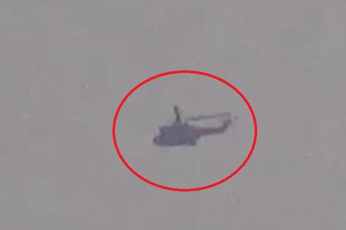 Pak chopper spotted near LoC in Poonch