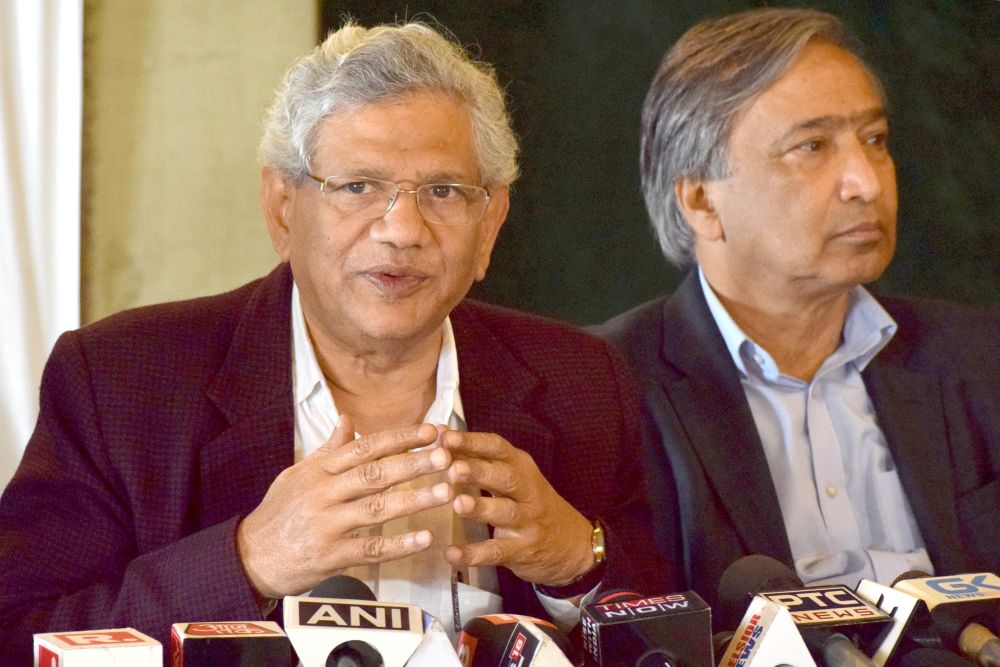 Modi govt tackles Kashmir through military means only: Yechury