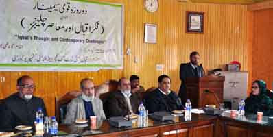 2-day seminar on Allama Iqbal begins at KU