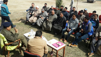 Police public meetings held in Budgam, Shopian