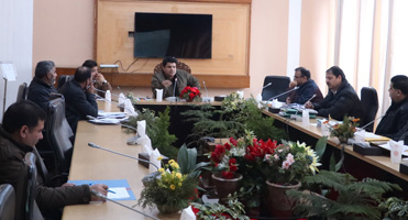 Secretary Tourism reviews developmental works at Manasbal,Yousmarg, Doodpathri