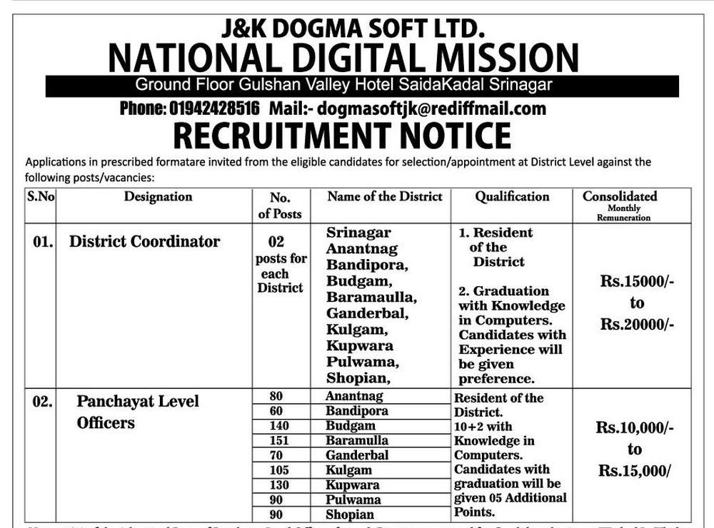 Fake job racket unravels in Kashmir