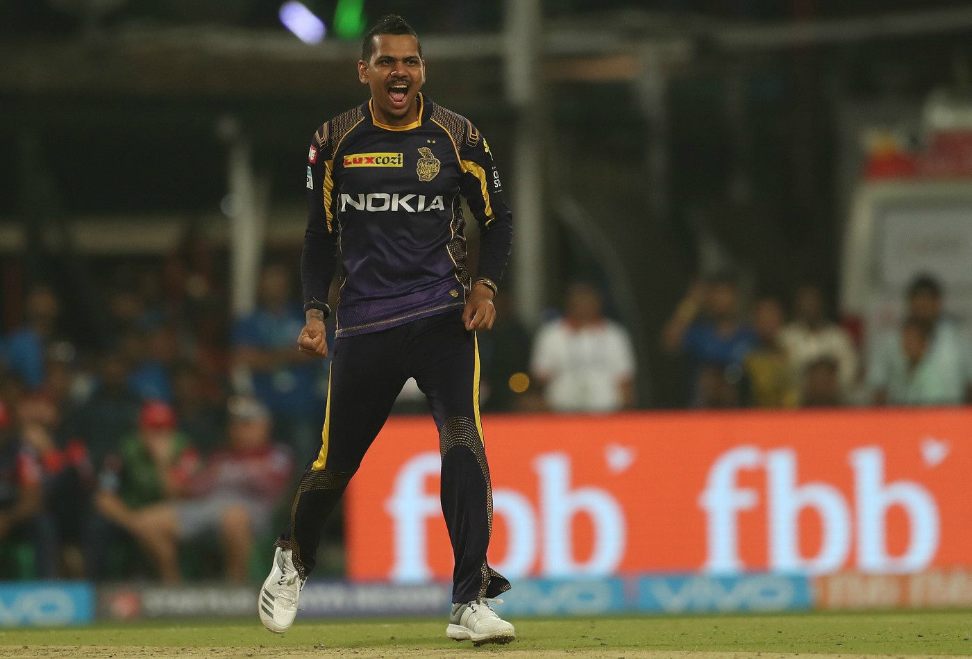 Narine takes 100th IPL wicket in emphatic win