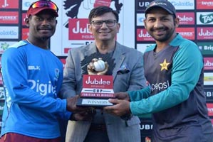 Pakistan skipper grateful as West Indies fly in for three T20s