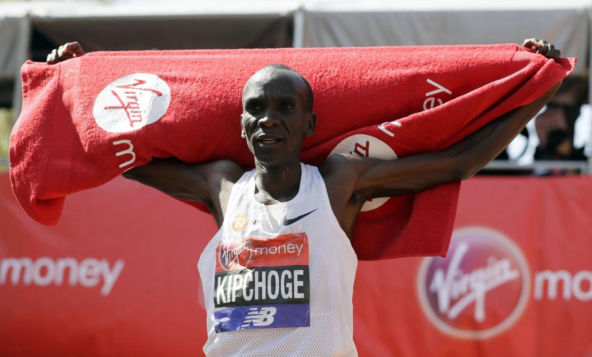 Kenya’s Kipchoge, Cheruiyot win London Marathon