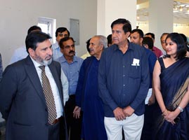 Altaf Bukhari inaugurates Mufti Sayeed memorial international art exhibition