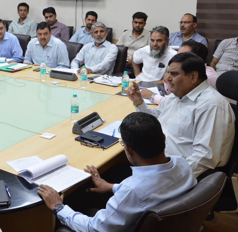 Chief Secretary chairs SLSC meet; directs for submitting UCs in time