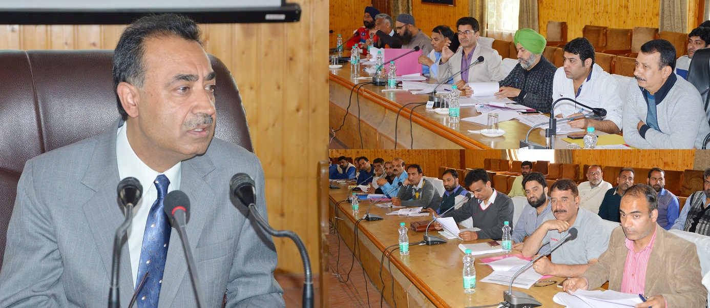 DDC Baramulla reviews progress on CM’s commitments