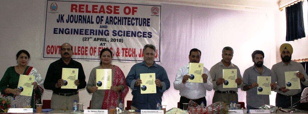 First issue of ‘JK Journal of Architecture and Engineering Sciences’ released by Higher Education Department