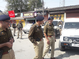 IGP Kashmir visits Downtown, Srinagar