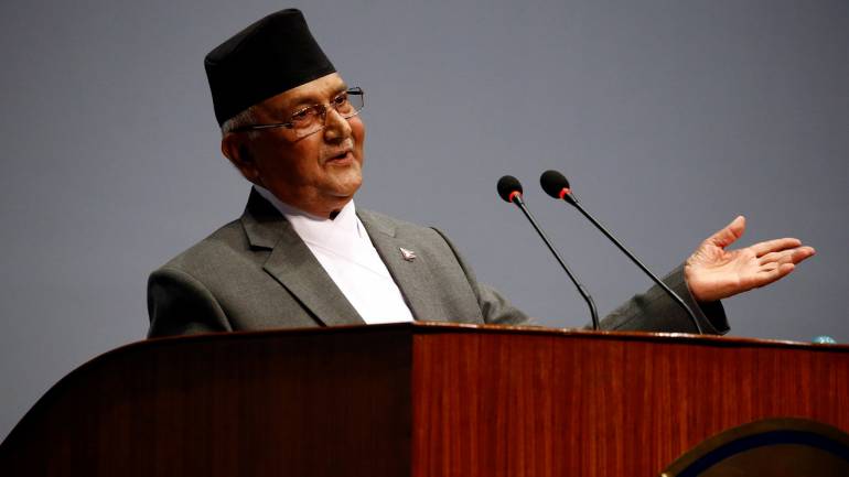 Nepal PM urges Indian, Pak PMs to resume stalled SAARC process