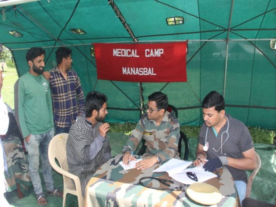 Army organizes medical camp at Manasbal