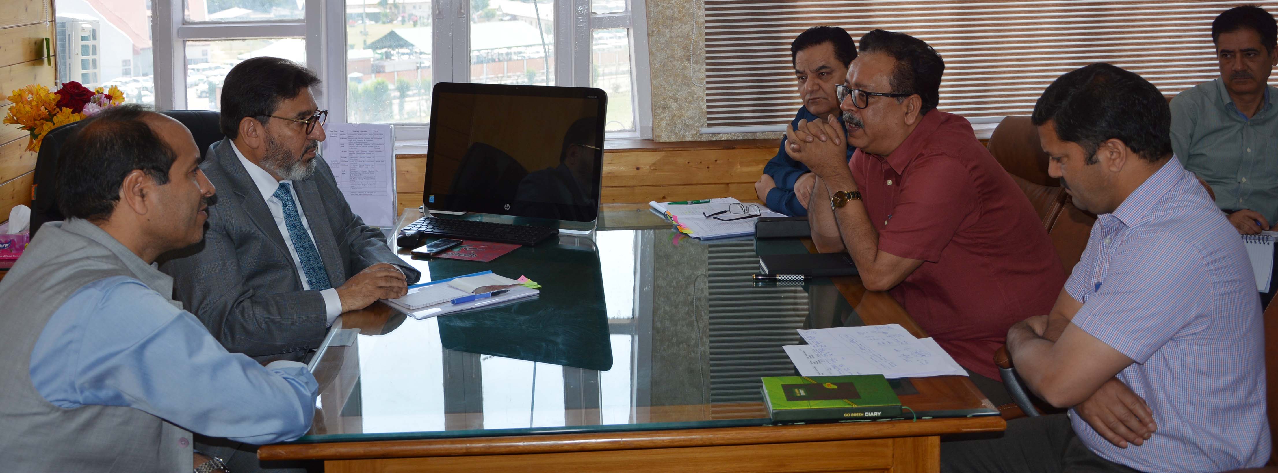 Altaf Bukhari directs release of 50% budget for procurement of ration