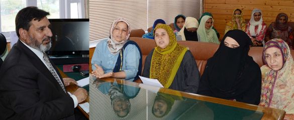 Various delegations call on Altaf Bukhari; demand early redress of grievances