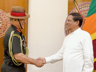 Army Chief General Bipin Rawat calls on Sri Lankan Prez