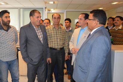 Dy Speaker inspects various sections of Legislative Assembly Secretariat