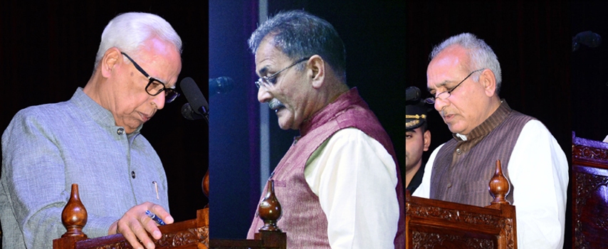 PDP, BJP induct new faces into Ministry