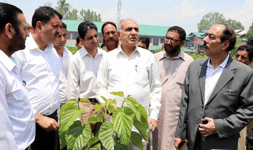 Govt to start 17 seed houses to boost silkworm production: Khalil Bandh