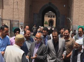 Naeem Akhtar visits Shahr-e-Khaas