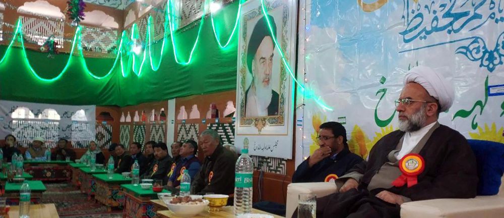Leh People welcome Shia Supreme leader’s representative