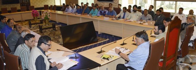 Qaiser Lone chairs DRSC meeting   