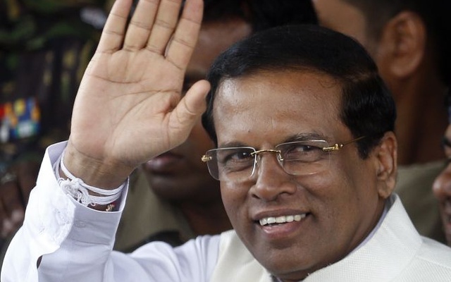 Lankan President Sirisena reshuffles his Cabinet