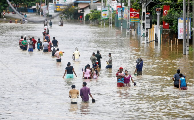 7 killed, thousands affected by torrential rains in Sri Lanka