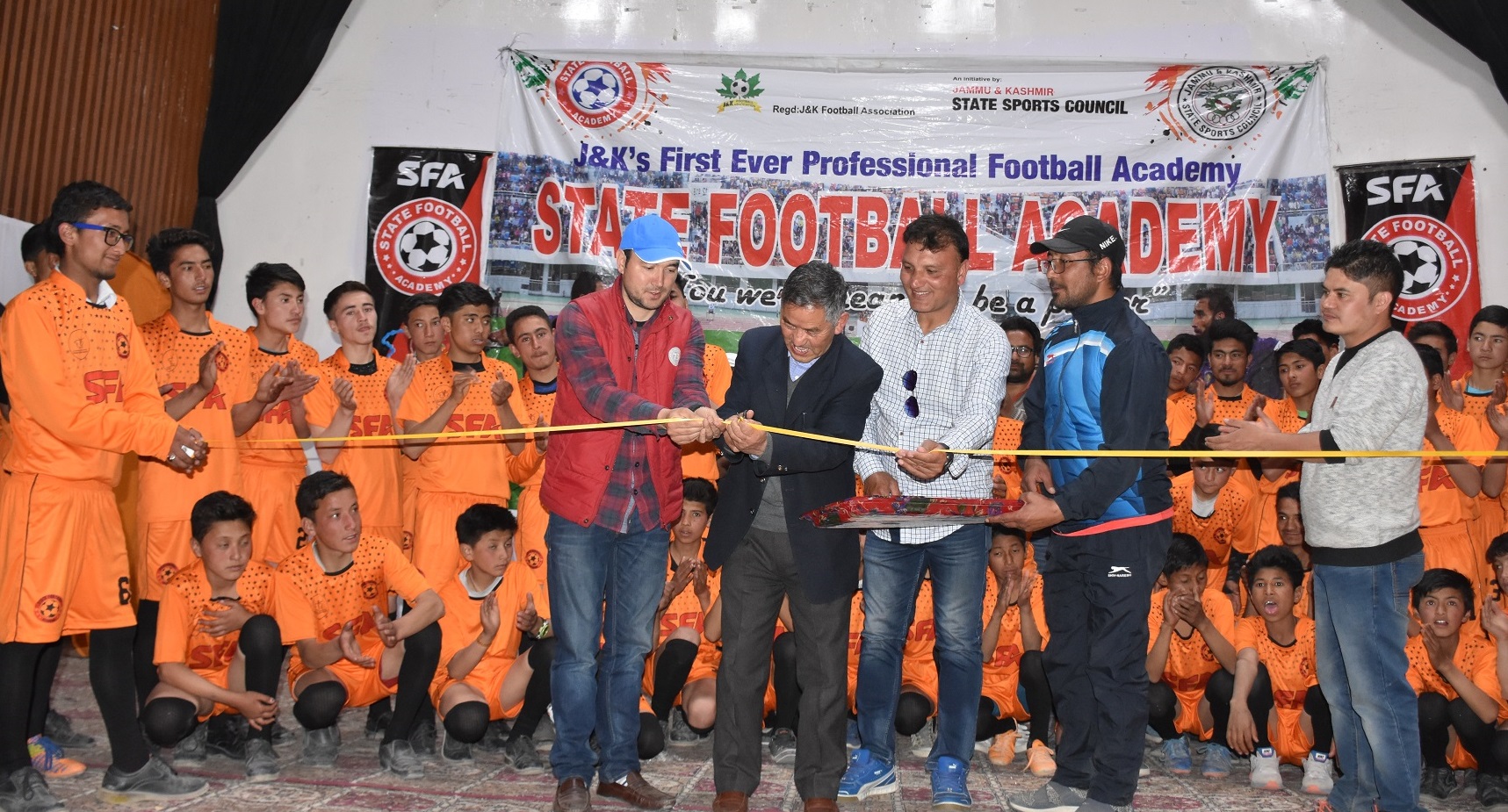 State Football Academy opens at Kargil