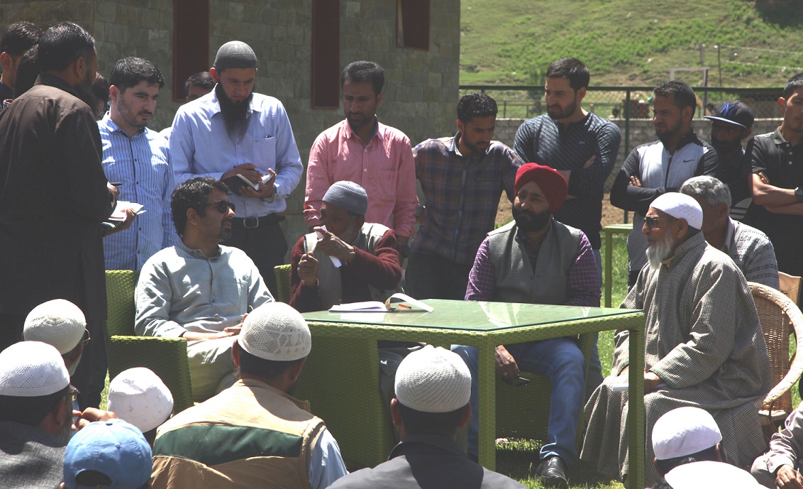 Tassaduq Mufti tours Gurez, Tulail Valley to review developmental scenario