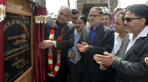 Veeri lays foundation of 50-bed Sub-District Hospital Bijbehara