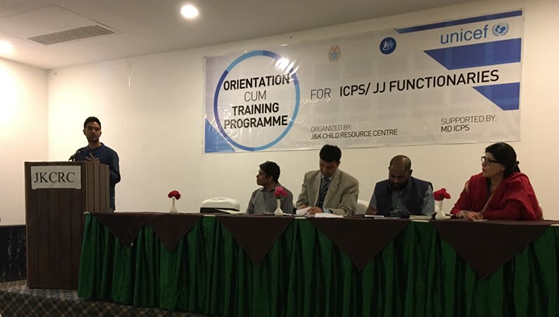 JKCRC begins three day workshop for DCPU’s, CWC’s and JJB’s 
