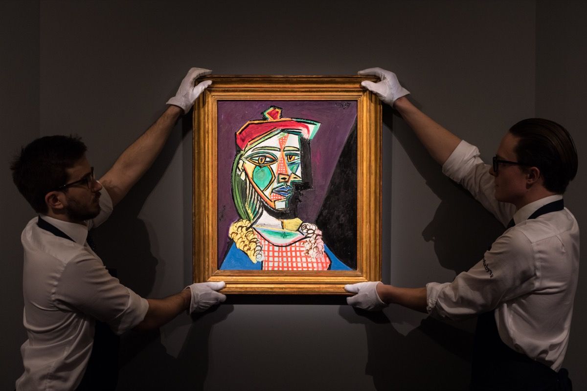 Picasso’s portrait of mistress to be auctioned after 20 yrs
