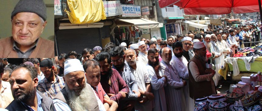 JKLF offers jinazah in absentia of party leader