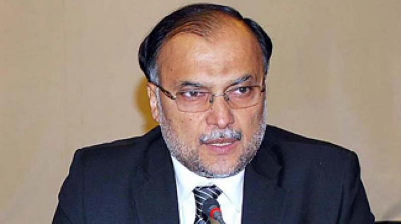Pak Interior Minister shot at