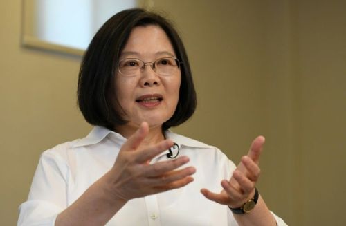 Taiwan’s Tsai urges world to stand up to China
