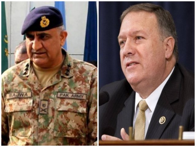 Act against terrorists without distinction, Pompeo tells Pak Army chief