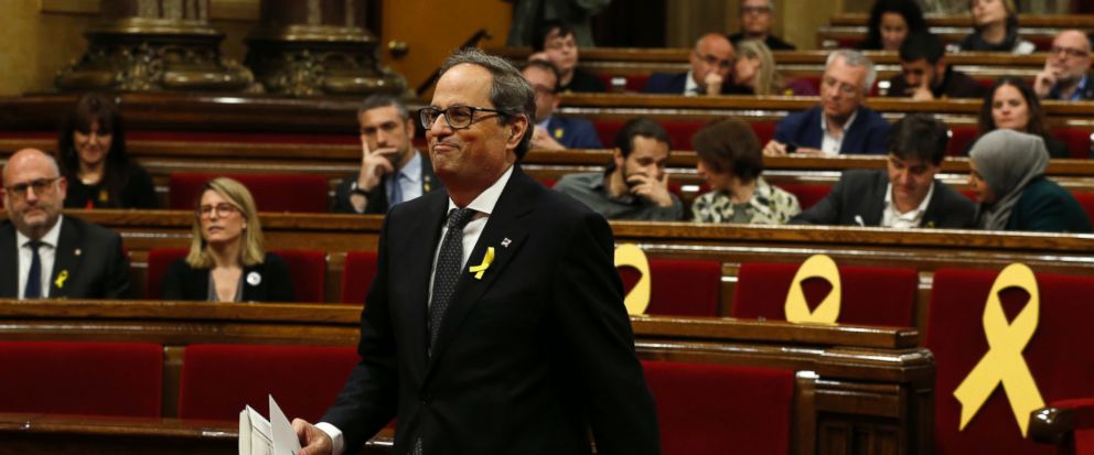 Catalonia’s new separatist government sworn in