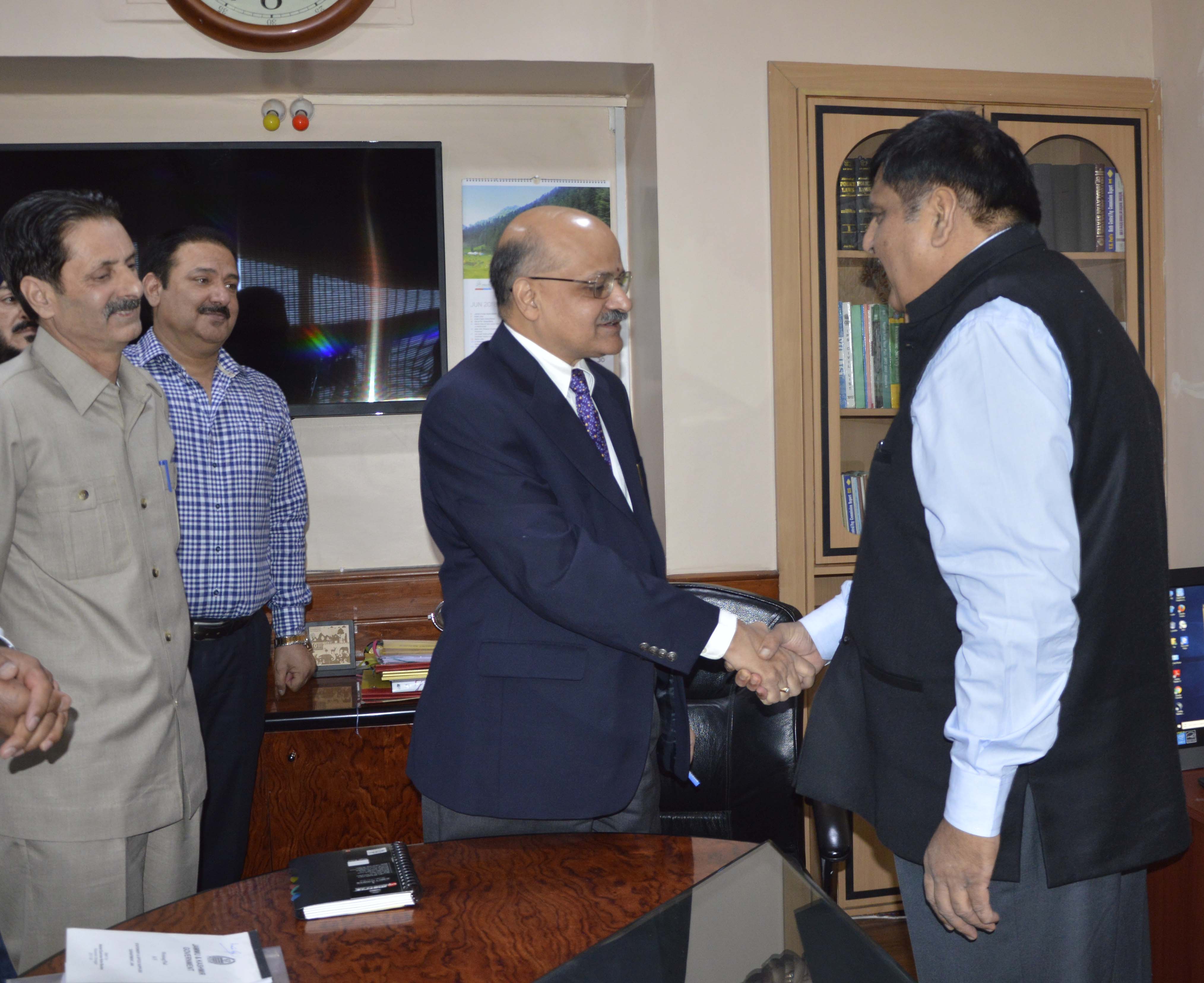 B V R Subrahmanyam assumes office as Chief Secretary of J&K