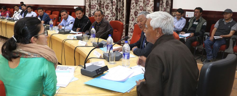 DISHA meeting held at Leh