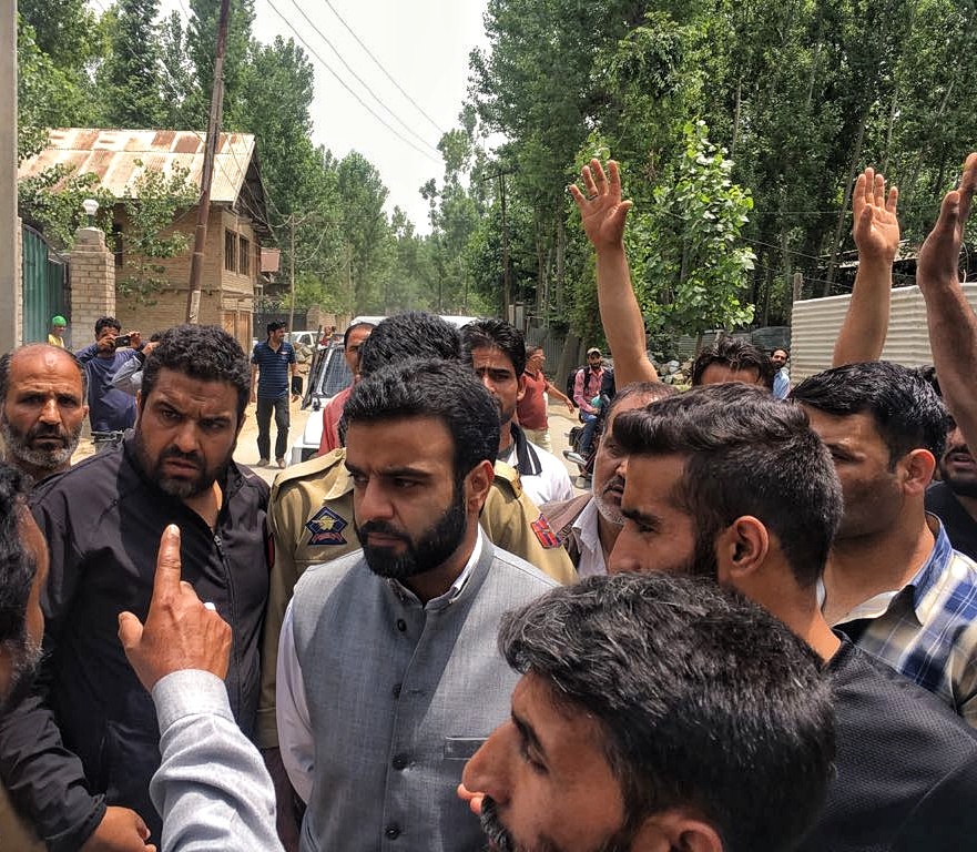 MLA Budgam accuses police of trampling law