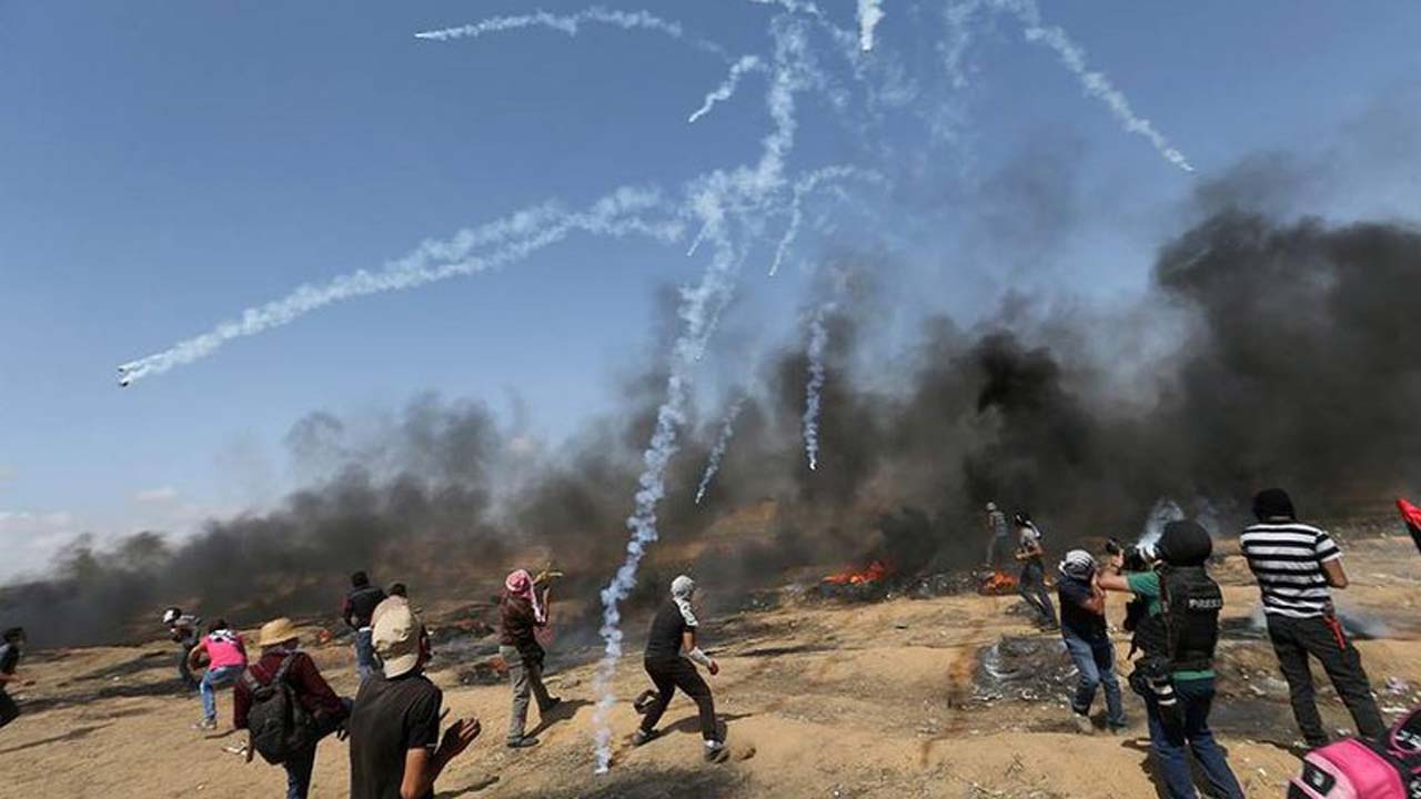 Israel, Gaza exchange fire after Palestinian woman killed at border