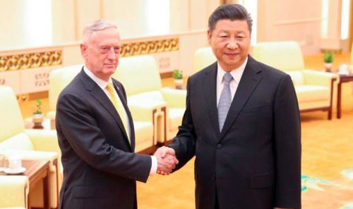 China will not concede an inch of land, Xi tells Mattis