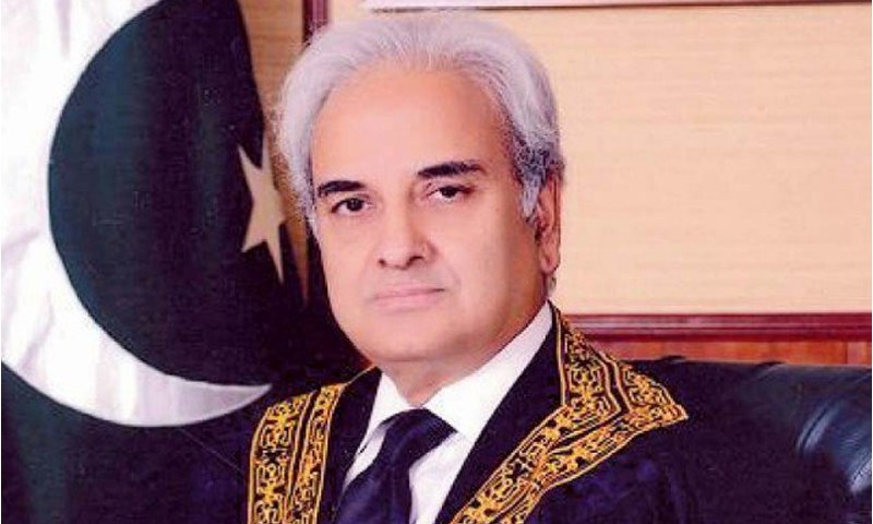 Justice (retd) Nasirul Mulk takes oath as caretaker PM