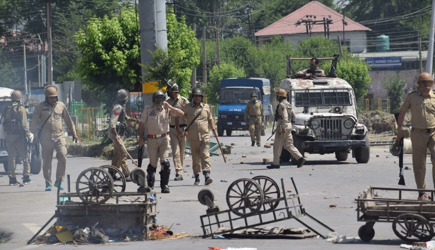 Mass Uprising in Kashmir