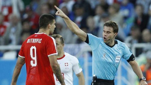 Serbia appeal over refereeing in defeat to Switzerland