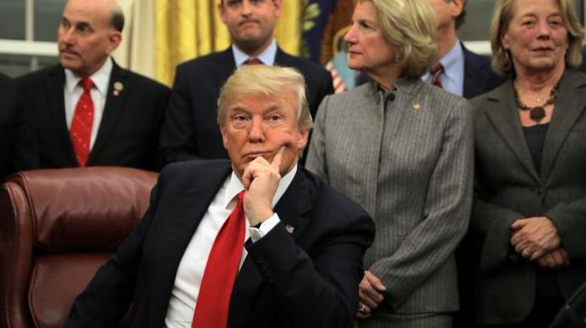 Trump shuts out the world