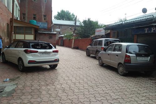 Unknown persons damage vehicles in Press Enclave