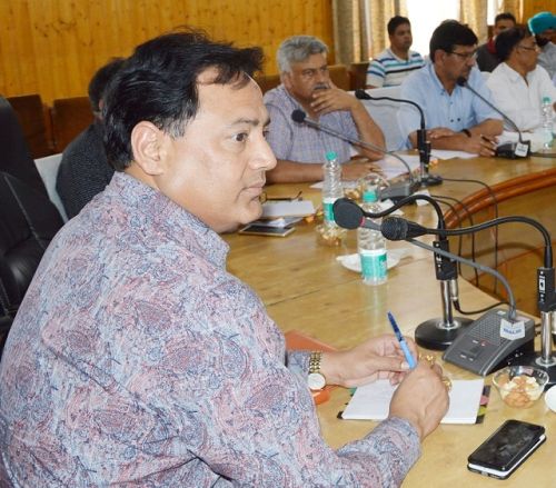 Commissioner Secy PDD reviews power scenario under EGSA at Baramulla