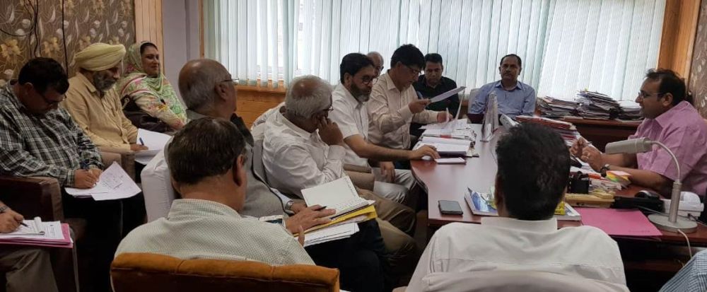 Comm Secy Forests reviews status of Audit & Inspection Reports